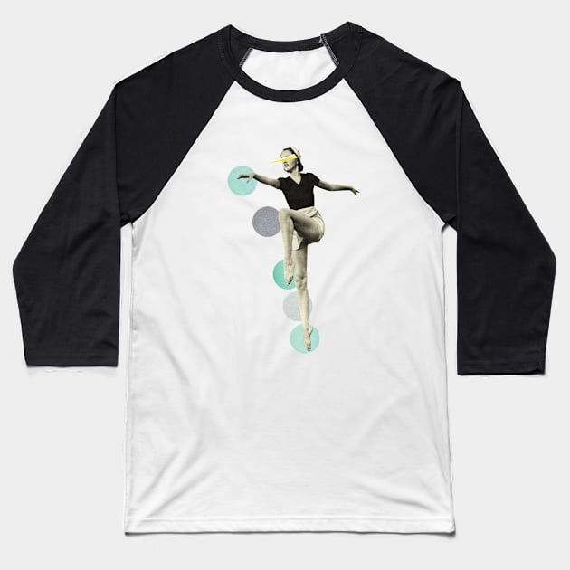 The Rules of Dance I Baseball T-Shirt by Cassia